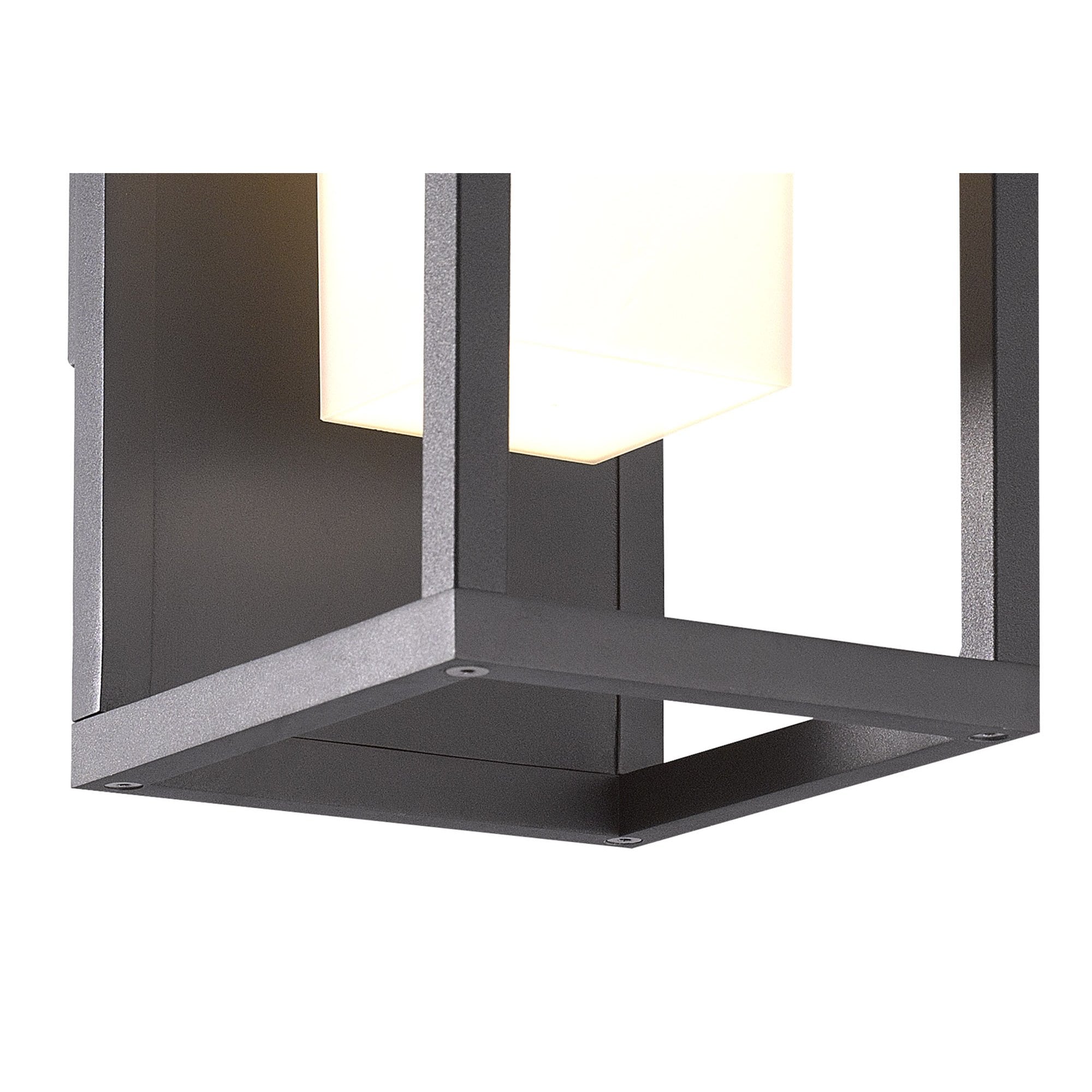 Meribel Outdoor Solarensor Wall  Lamp 2.2W LED Graphite