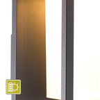 M7086 Meribel Outdoor Solar/Sensor Wall Lamp 2.2W LED Graphite (S)