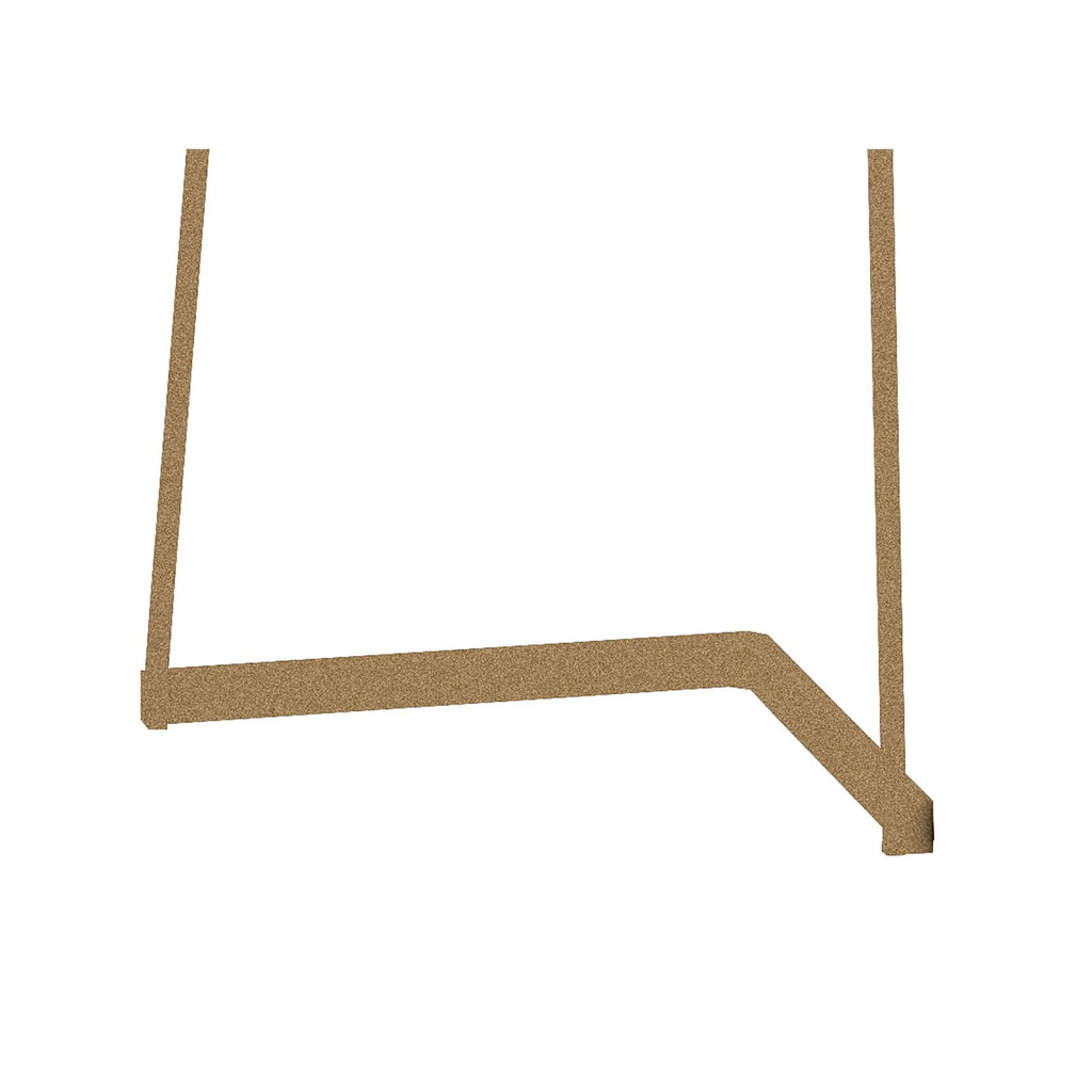 M7286 Minimal Floor Lamp 20W LED Gold