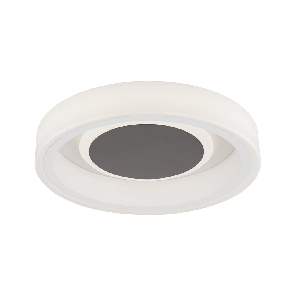 M6785 Moca Flush 36cm Round 30W LED White / Mocha