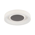 M6785 Moca Flush 36cm Round 30W LED White / Mocha