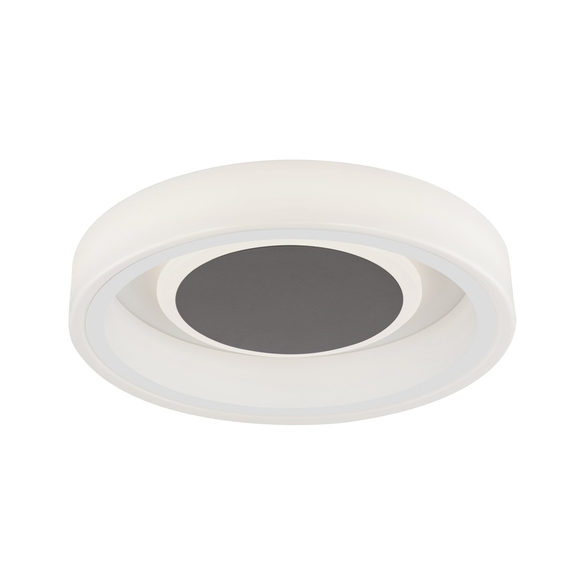 M6785 Moca Flush 36cm Round 30W LED White / Mocha