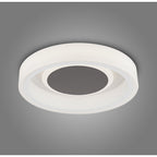 M6785 Moca Flush 36cm Round 30W LED White / Mocha