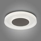 M6787 Moca Flush 50cm Round 40W LED White / Mocha