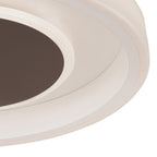 M6787 Moca Flush 50cm Round 40W LED White / Mocha