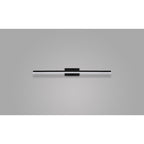 M7482 Morne Bathroom Wall Light 12W LED Black (S)