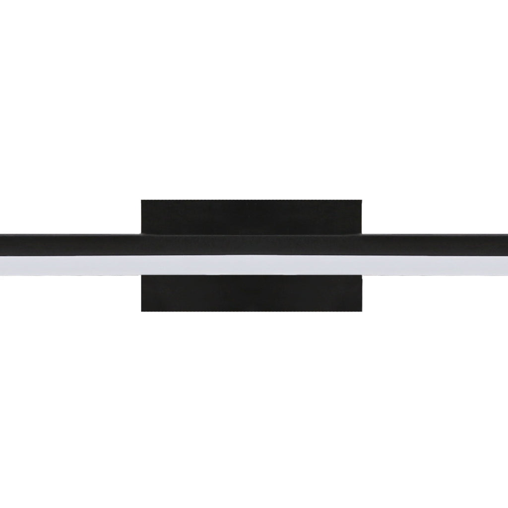 M7482 Morne Bathroom Wall Light 12W LED Black (S)