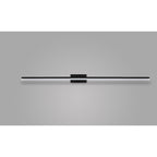 M7484 Morne Bathroom Wall Light 20W LED Black (S)