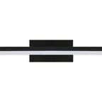 M7484 Morne Bathroom Wall Light 20W LED Black (S)