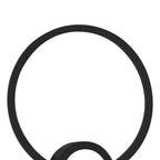 M7841 Mural Wall Lamp Circles Dimmable 24W Matt Black