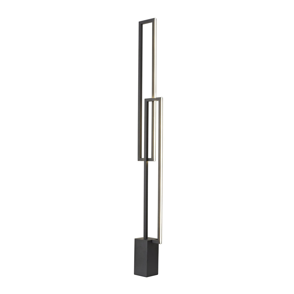 M7465 Mural Floor Lamp 48W LED Matt Black