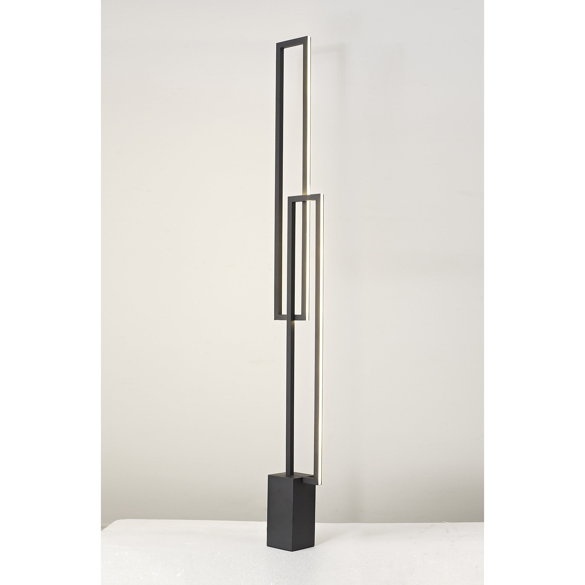 M7465 Mural Floor Lamp 48W LED Matt Black