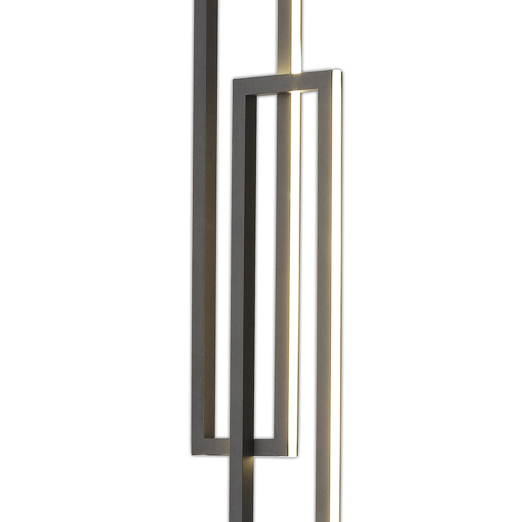 M7465 Mural Floor Lamp 48W LED Matt Black