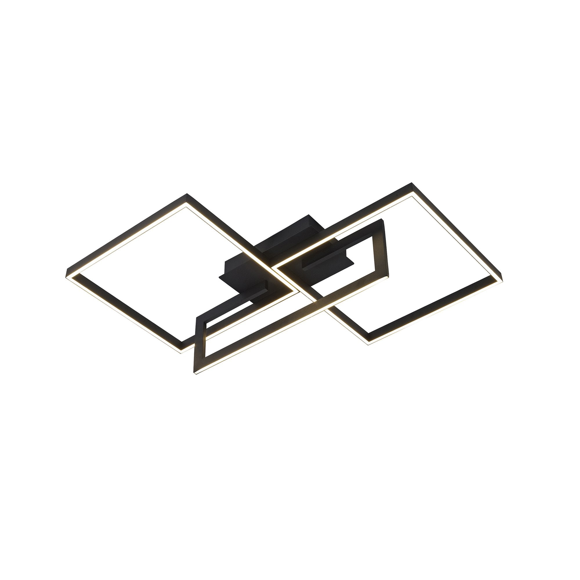 M7462 Mural Rectangular Ceiling 48W LED Matt Black