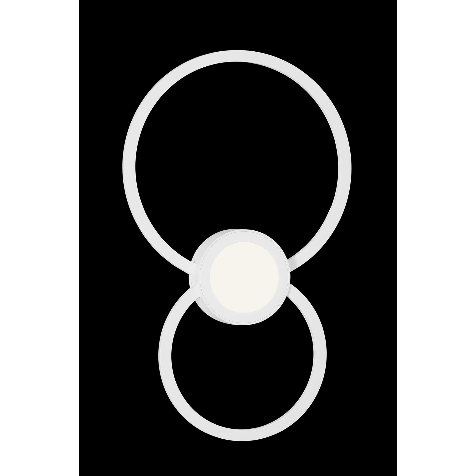M6230 Mural Wall Lamp Circles 24W White