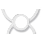 M6230 Mural Wall Lamp Circles 24W White