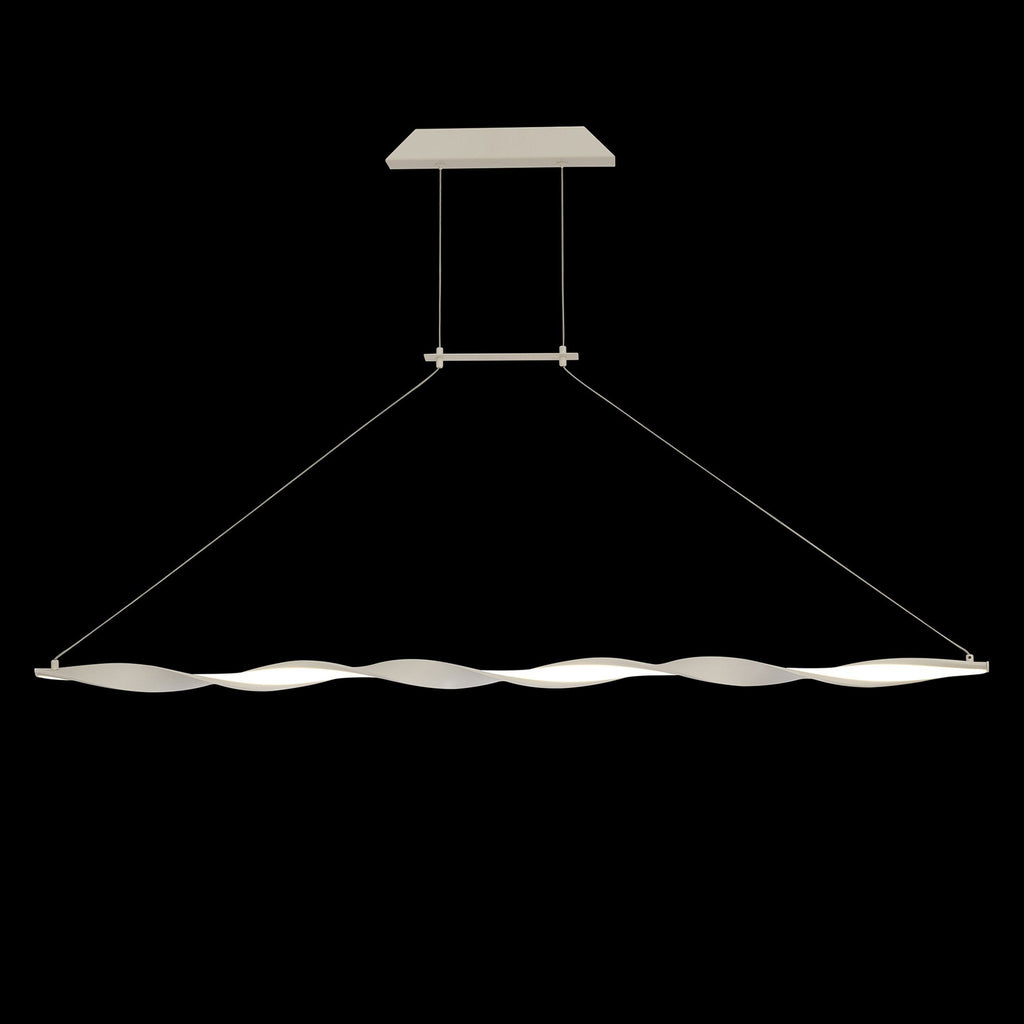 M6572 Madagascar Linear Pendant 33W LED Sand White
