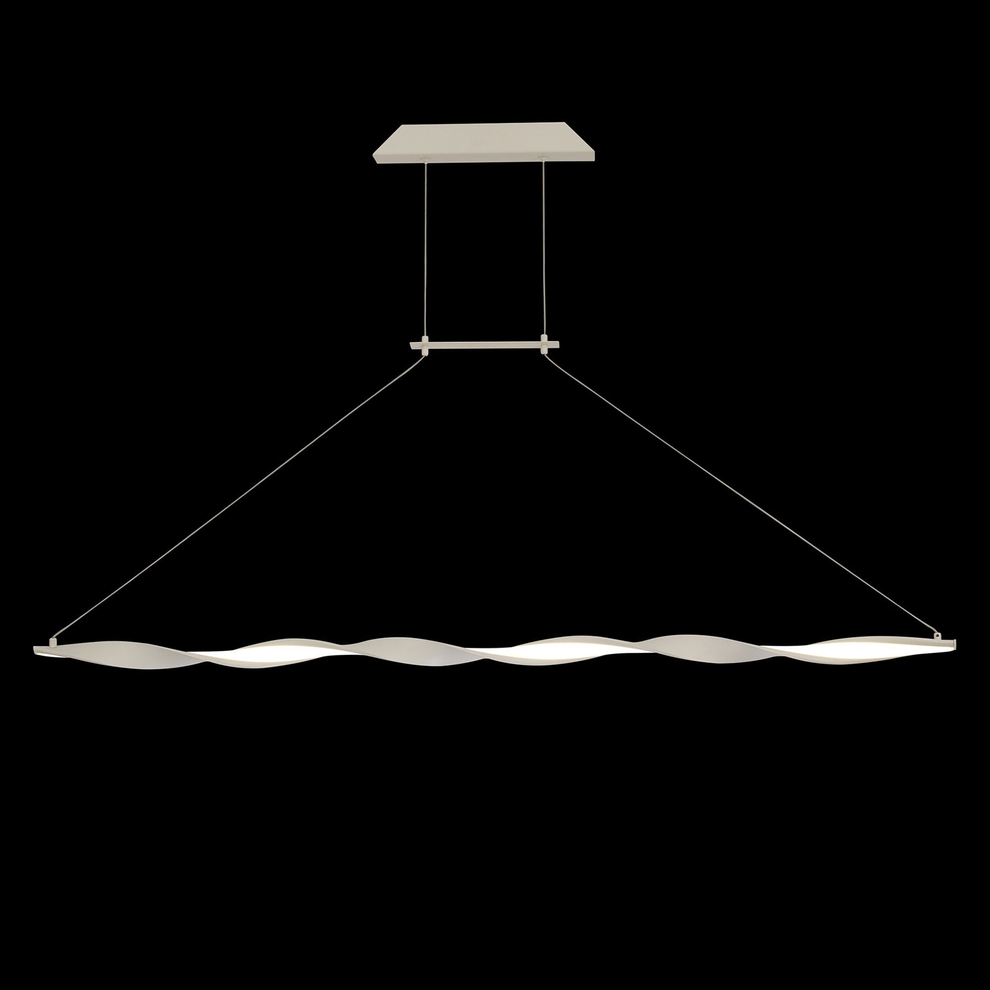 M6572 Madagascar Linear Pendant 33W LED Sand White