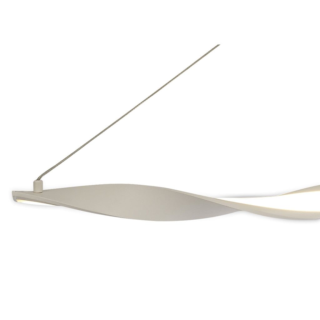M6572 Madagascar Linear Pendant 33W LED Sand White