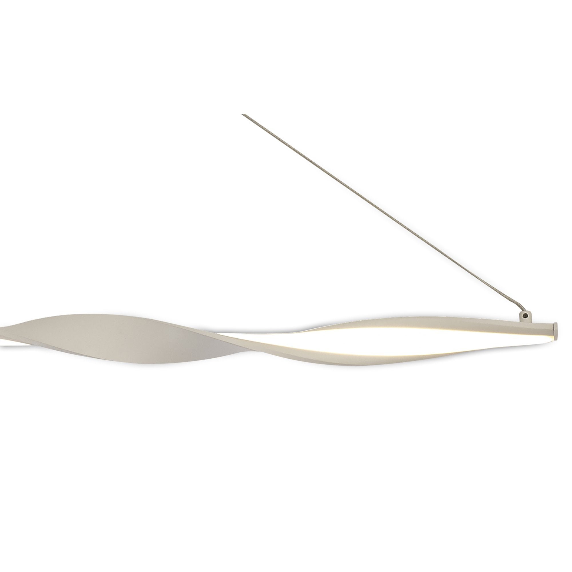 M6572 Madagascar Linear Pendant 33W LED Sand White