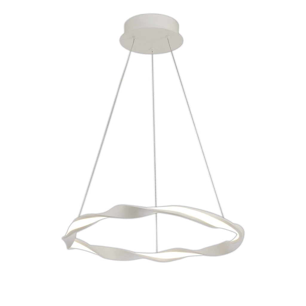 M6573 Madagascar Pendant 24W LED Sand White