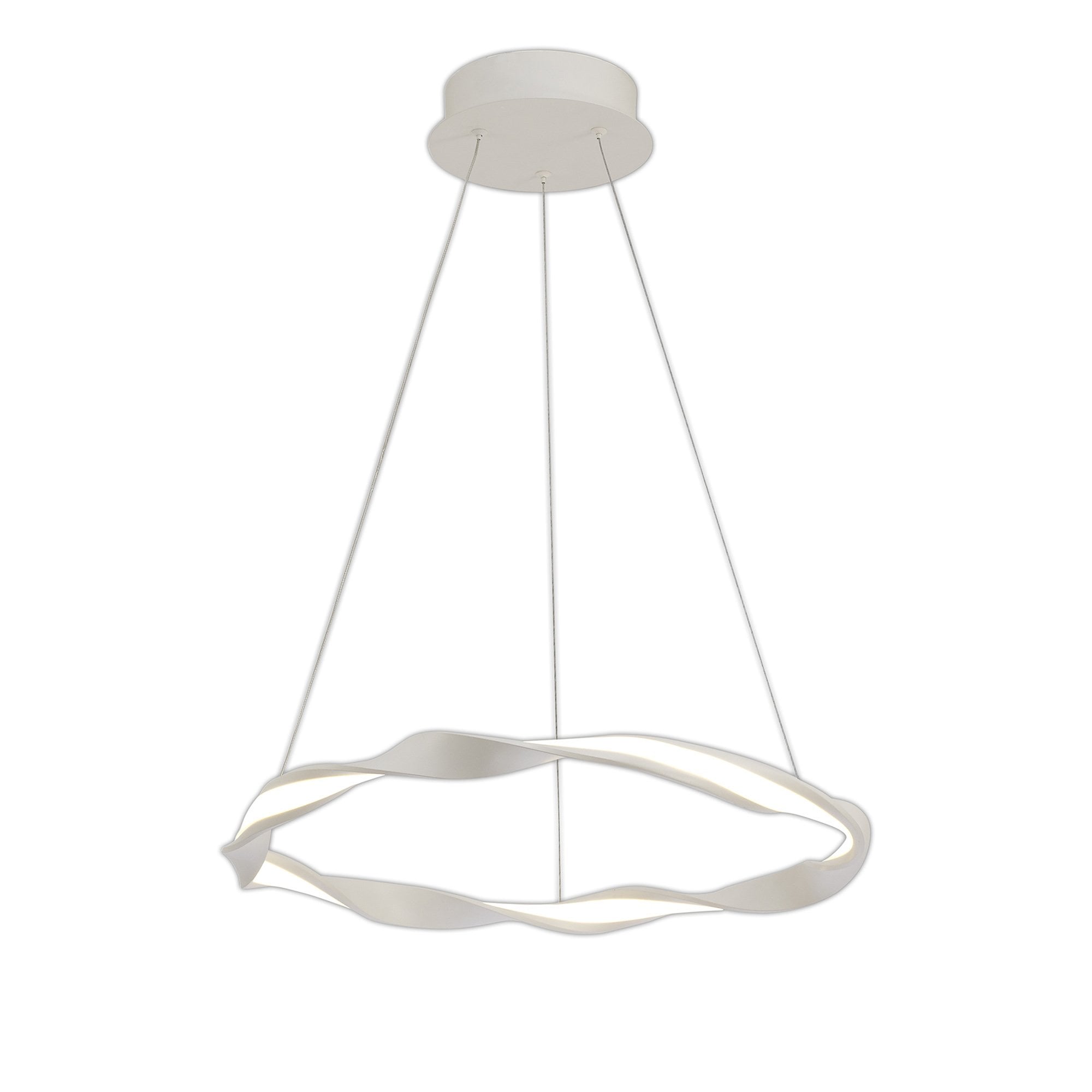 M6573 Madagascar Pendant 24W LED Sand White