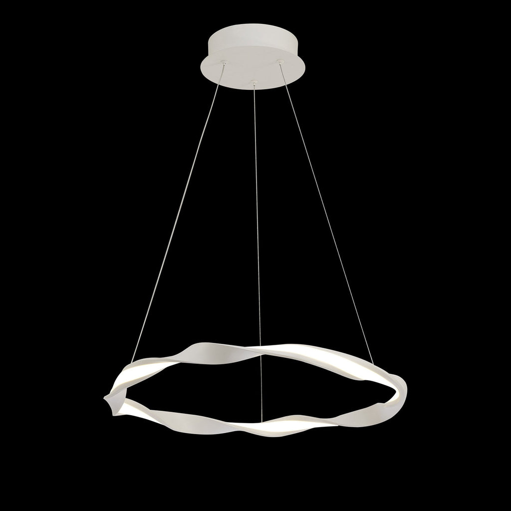 M6573 Madagascar Pendant 24W LED Sand White