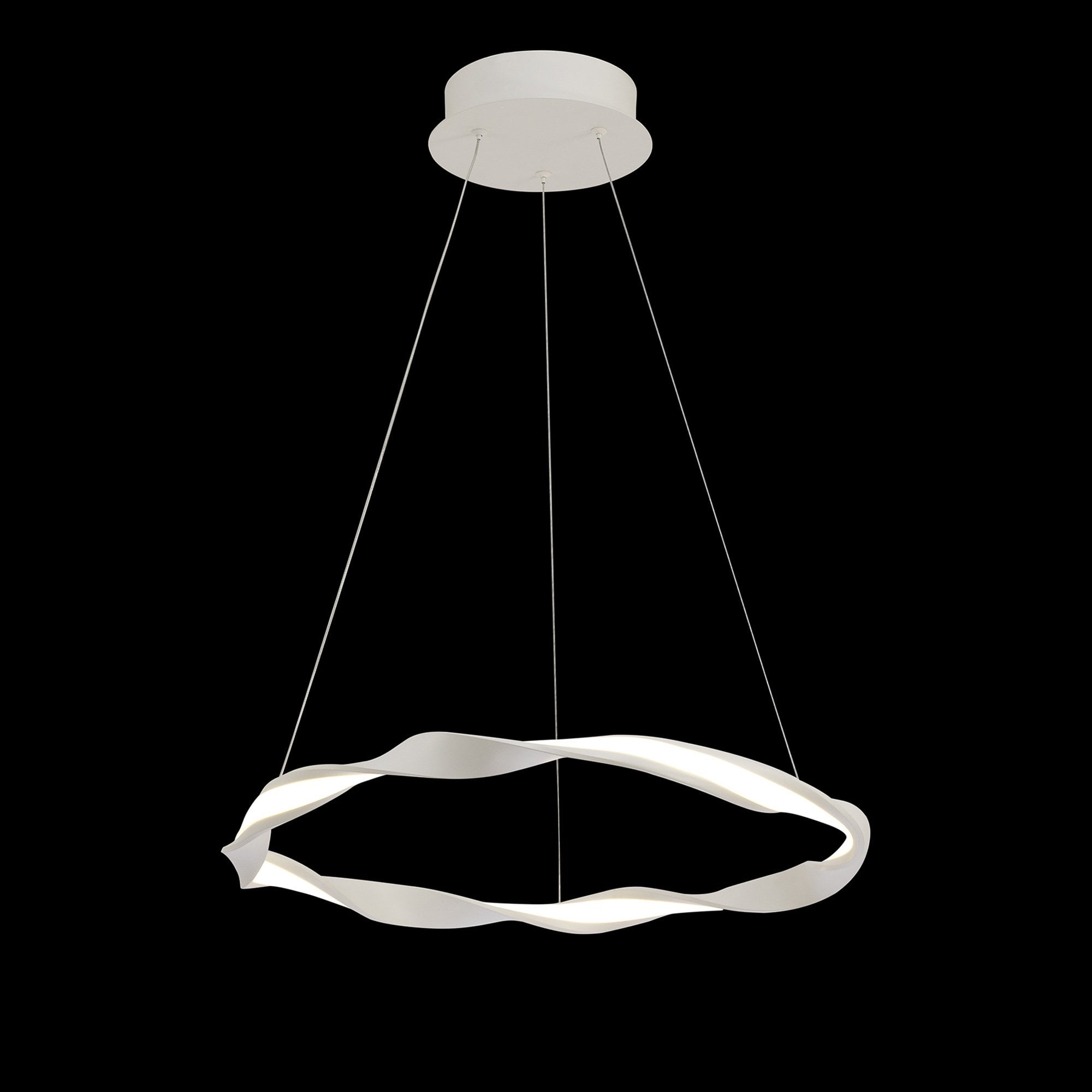 M6573 Madagascar Pendant 24W LED Sand White