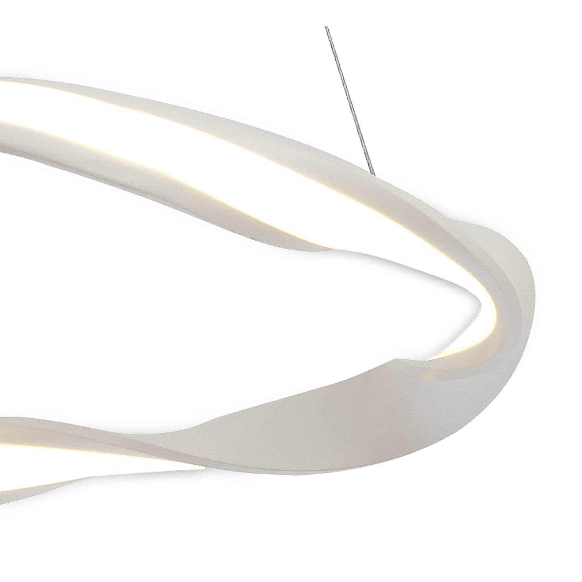 M6573 Madagascar Pendant 24W LED Sand White