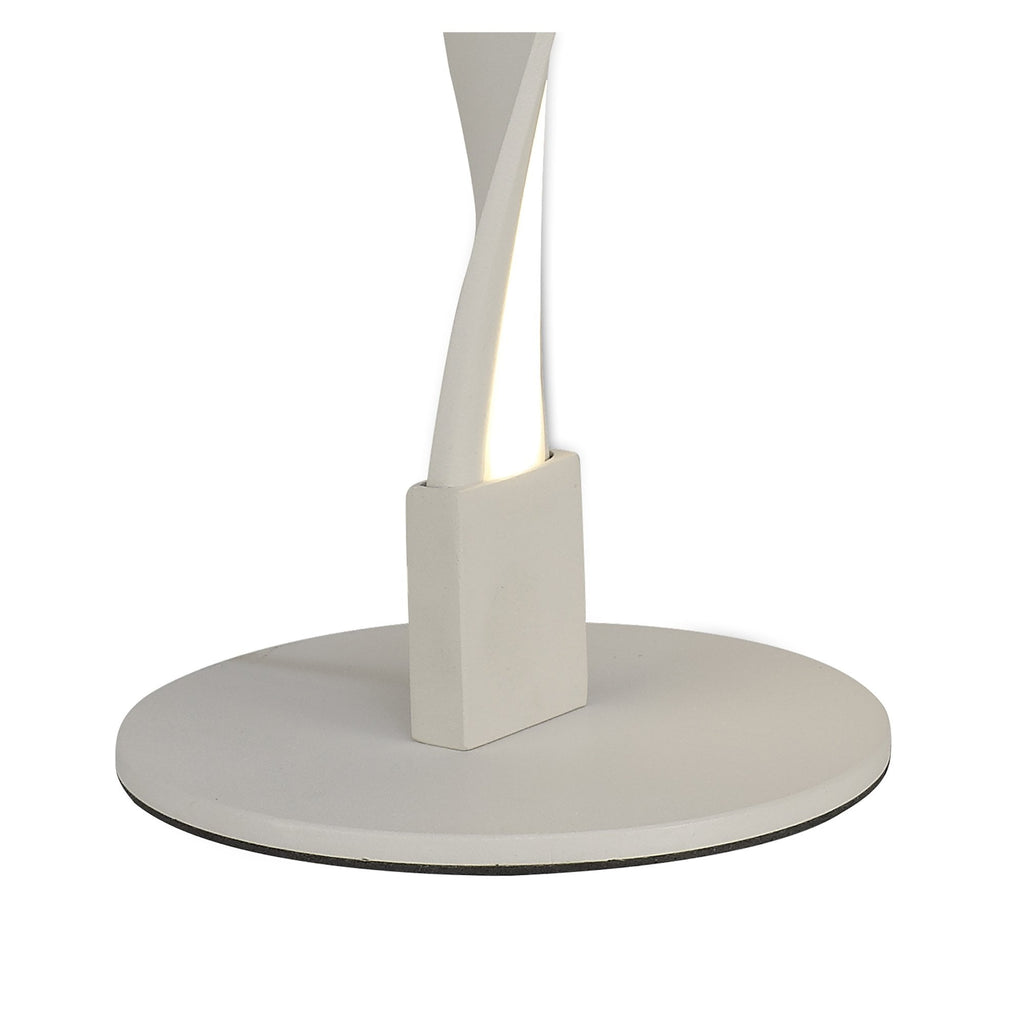 M6574 Madagascar Table Lamp 9W LED Sand White