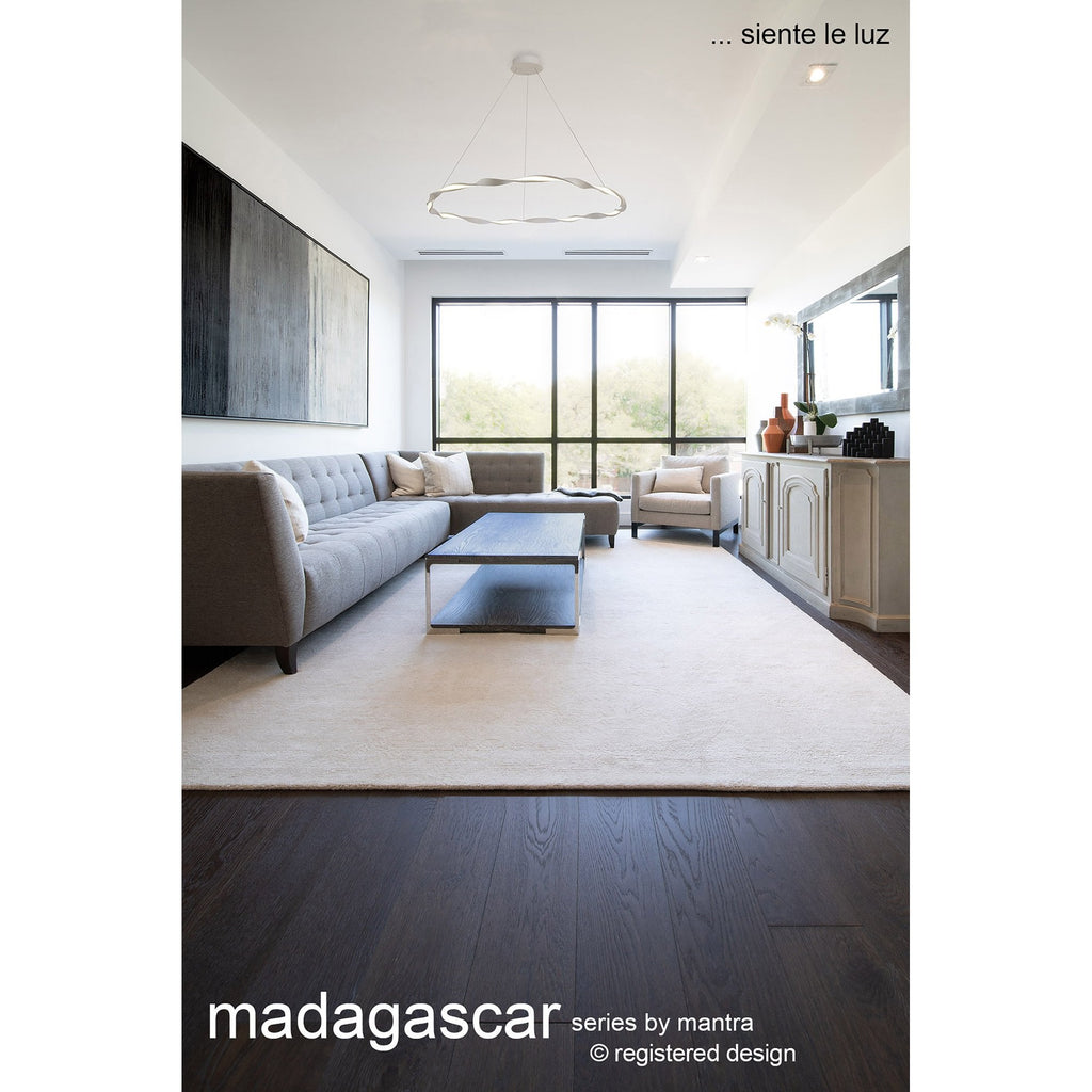 M6575 Madagascar Floor Lamp 24W LED Sand White