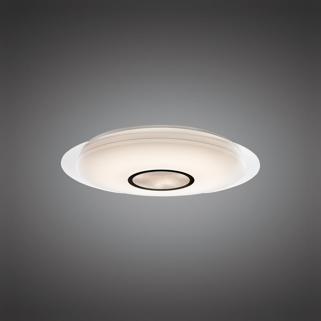 M3694 Maldivas 40W Tuneable White -6000K Dimmable Flush Fitting Remote Control