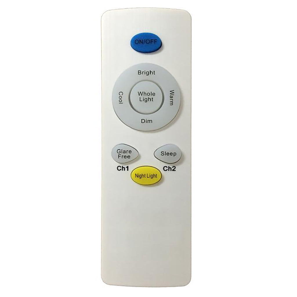 M3694 Maldivas 40W Tuneable White -6000K Dimmable Flush Fitting Remote Control