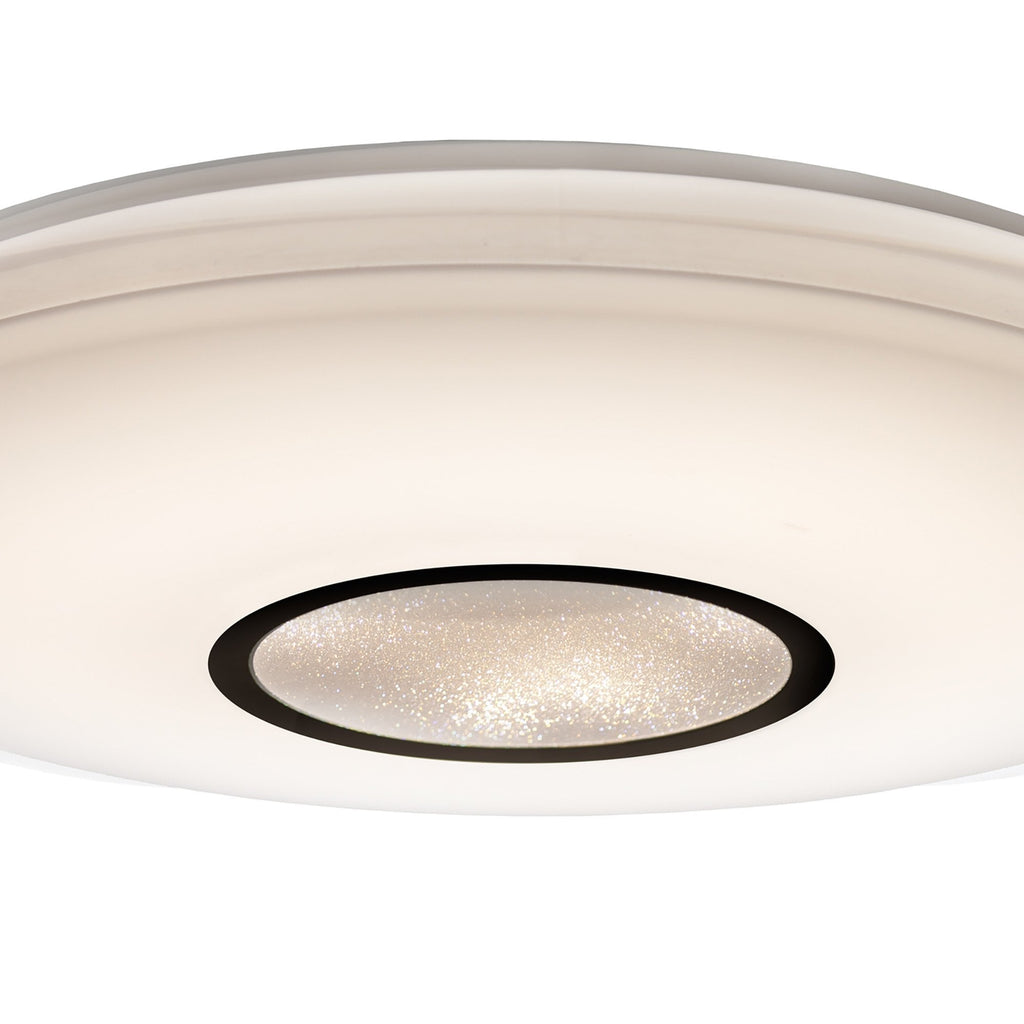M3694 Maldivas 40W Tuneable White -6000K Dimmable Flush Fitting Remote Control