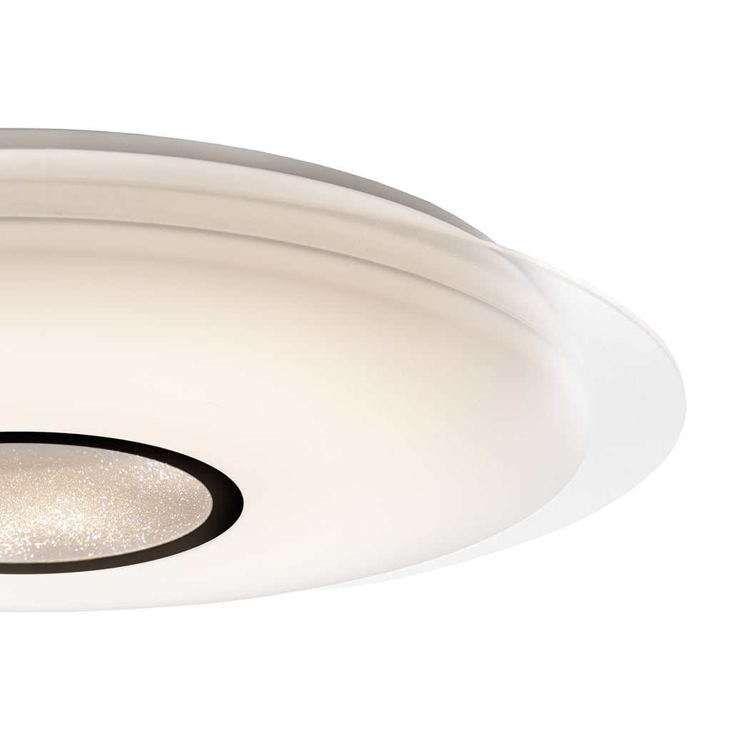M3694 Maldivas 40W Tuneable White -6000K Dimmable Flush Fitting Remote Control