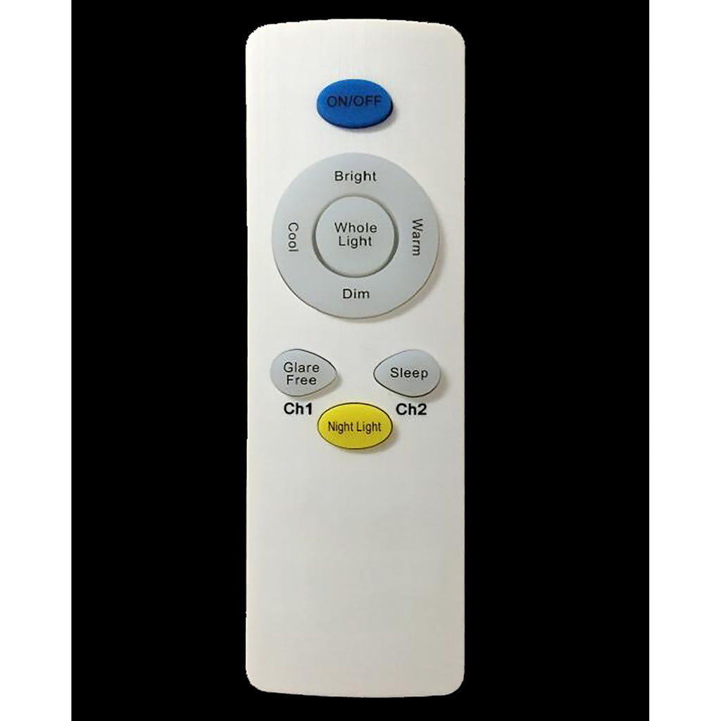 M3694 Maldivas 40W Tuneable White -6000K Dimmable Flush Fitting Remote Control