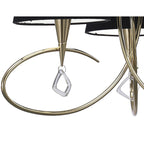 M1640FG/BS Mara Pendant 3 Light E14 French Gold Black Shades