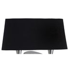 M1648/S/BS Mara Wall Lamp Switched 2 Light Polished Chrome Black Shade