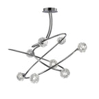 M3940 Maremagnum Ceiling 8 Light G9 Polished Chrome
