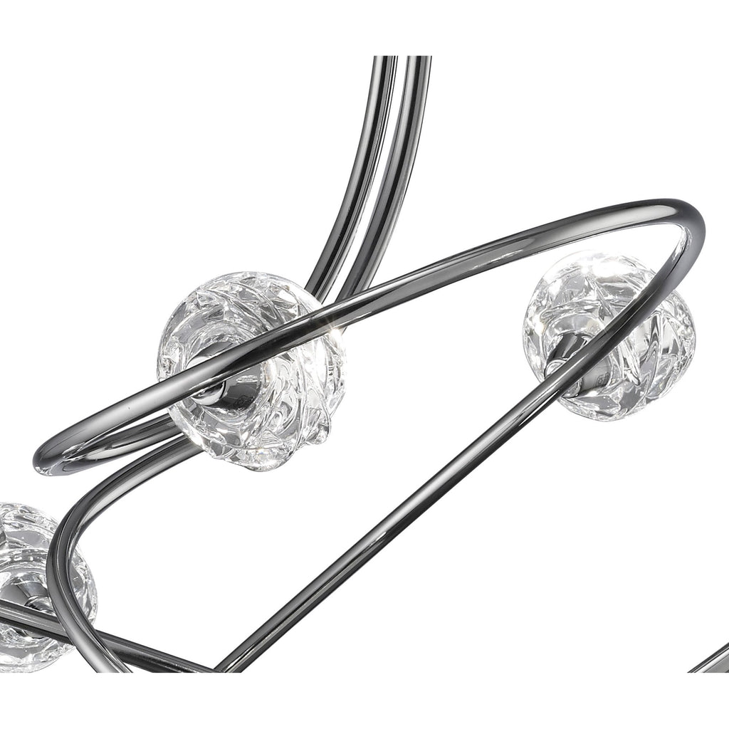 M3940 Maremagnum Ceiling 8 Light G9 Polished Chrome