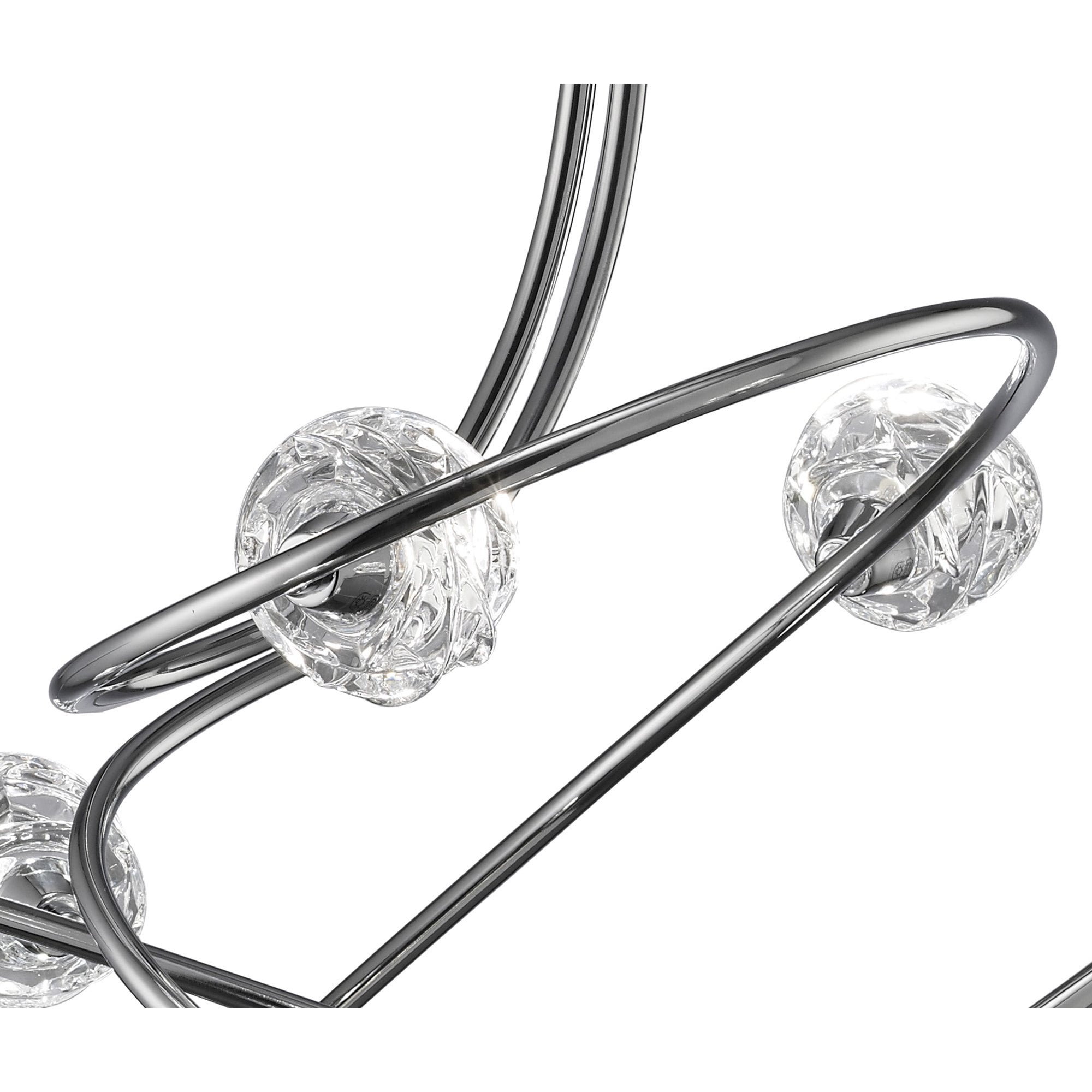 M3940 Maremagnum Ceiling 8 Light G9 Polished Chrome