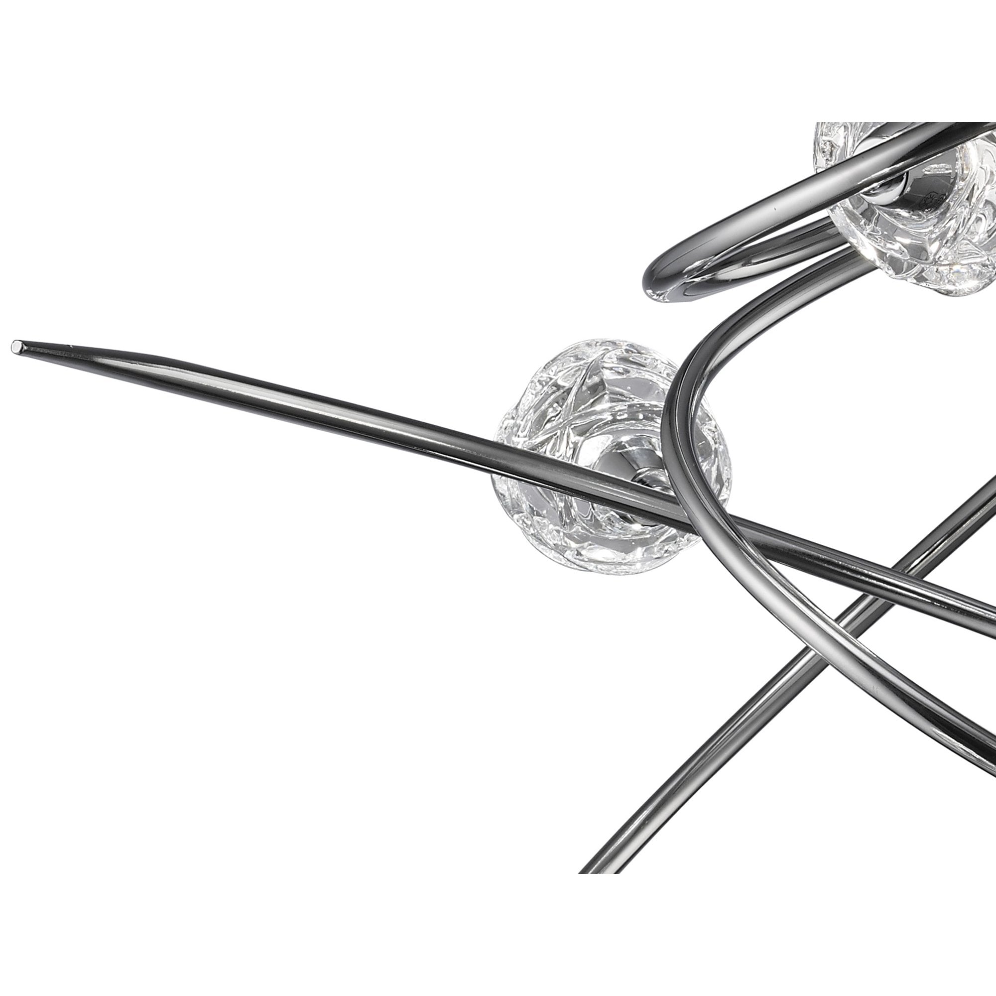 M3940 Maremagnum Ceiling 8 Light G9 Polished Chrome