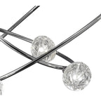M3940 Maremagnum Ceiling 8 Light G9 Polished Chrome