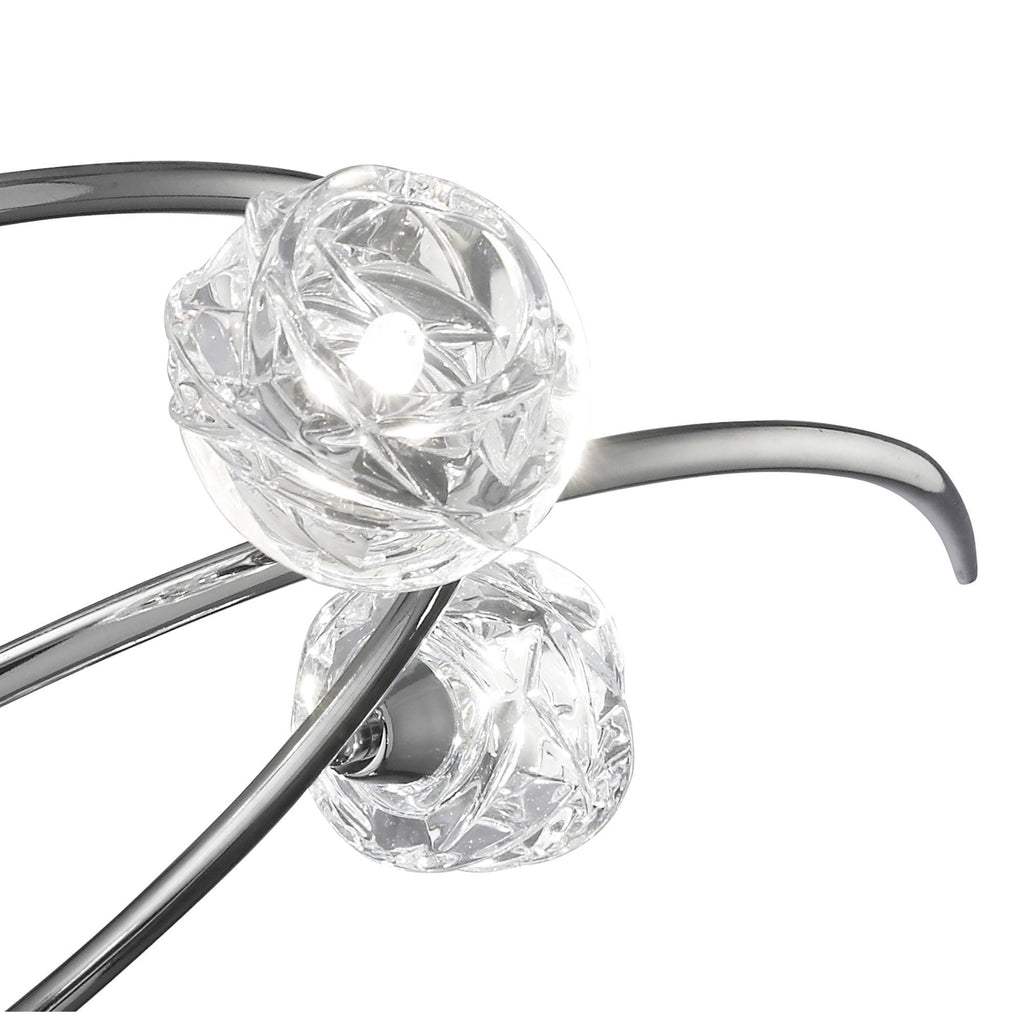 M3941 Maremagnum Ceiling 6 Light G9 Polished Chrome