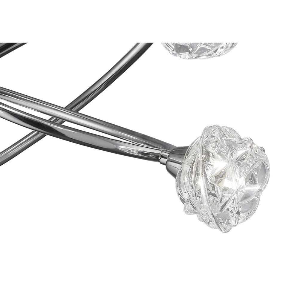 M3941 Maremagnum Ceiling 6 Light G9 Polished Chrome