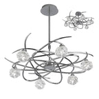 M3942 Maremagnum Telescopic Convertible To Semi Flush 6 Light G9 Polished Chrome