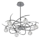 M3942 Maremagnum Telescopic Convertible To Semi Flush 6 Light G9 Polished Chrome