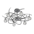 M3942 Maremagnum Telescopic Convertible To Semi Flush 6 Light G9 Polished Chrome