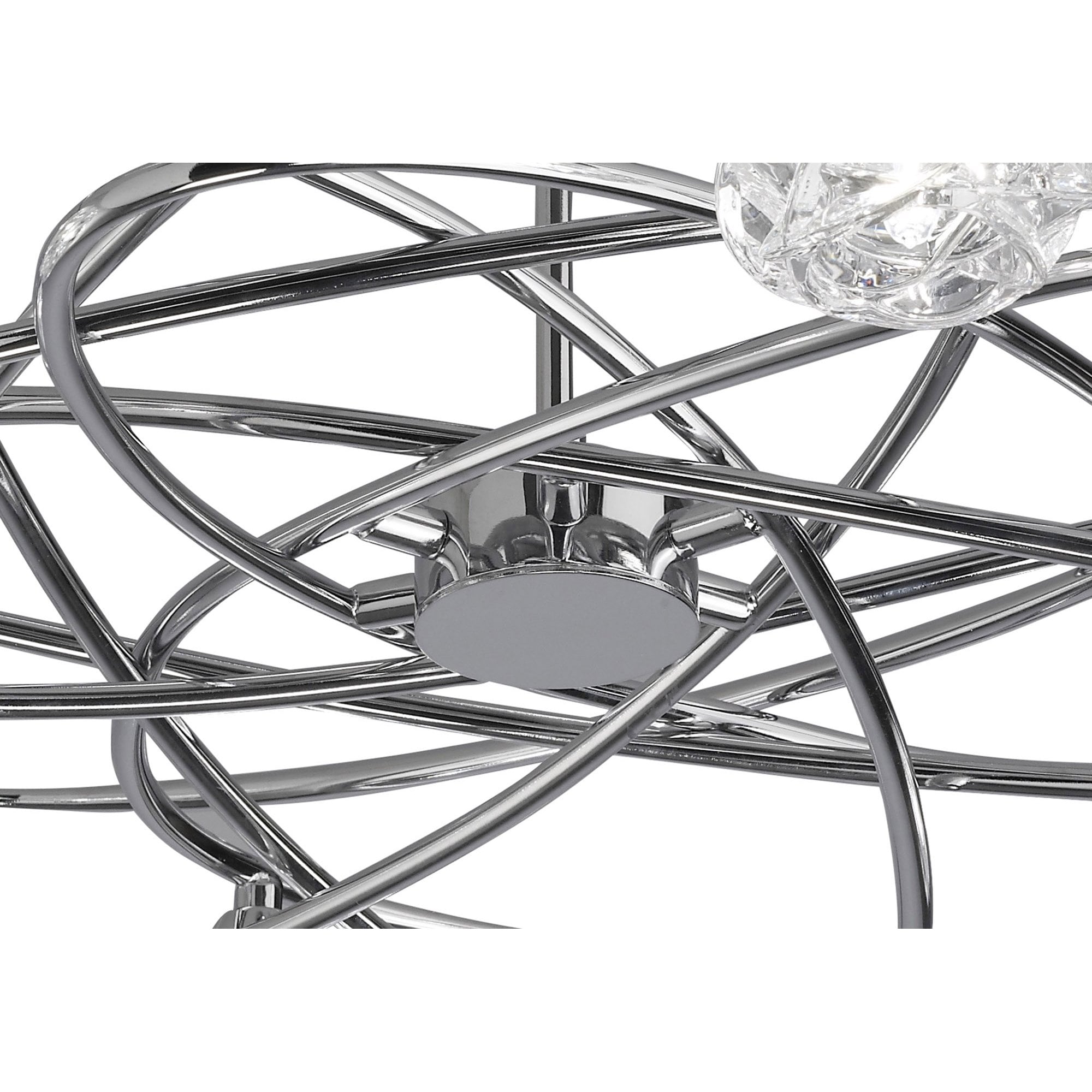 M3942 Maremagnum Telescopic Convertible To Semi Flush 6 Light G9 Polished Chrome
