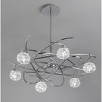 M3942 Maremagnum Telescopic Convertible To Semi Flush 6 Light G9 Polished Chrome